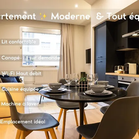 Le Presqu'ile - Escapade Lyonnaise Apartman *