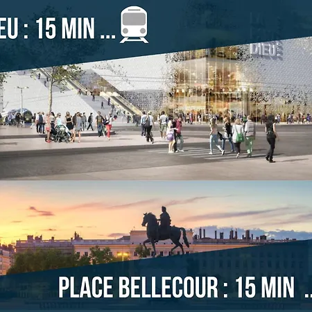 Apartamento Le Presqu'ile - Escapade Lyonnaise Lyon